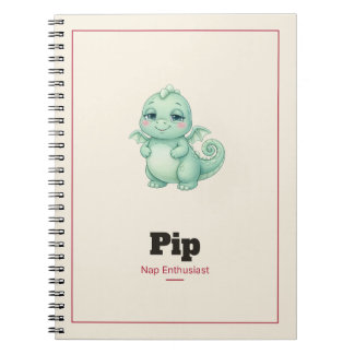 Pip Drakens Spiralanteckningsbok Anteckningsbok