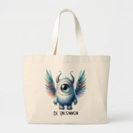Pip - Enögd monster - Anpassningsbar Tote Bag Jumbo Tygkasse