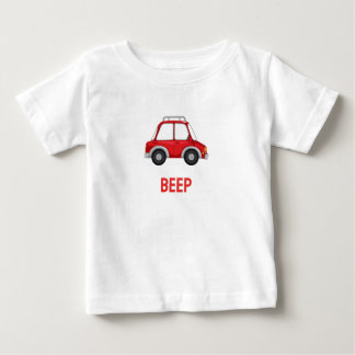 Pip Pip Liten Röd Bil Barn T-Shirt