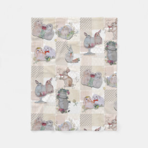 Pipa & Marlow Theme Baby Fleece Blanket
