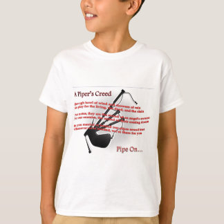 Pipblåsare bekännelse tee shirt