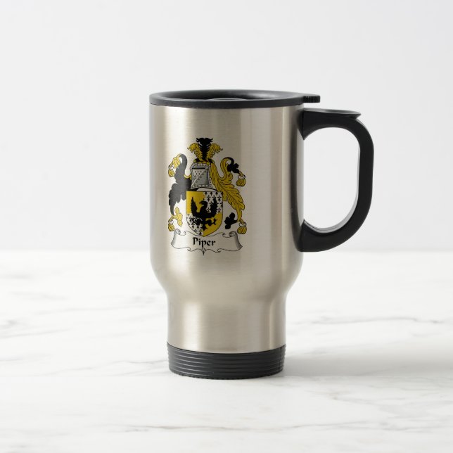 Pipblåsarefamiljvapensköld Resemugg (Höger)