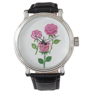 Pipe Cleaner Flower Armbandsur