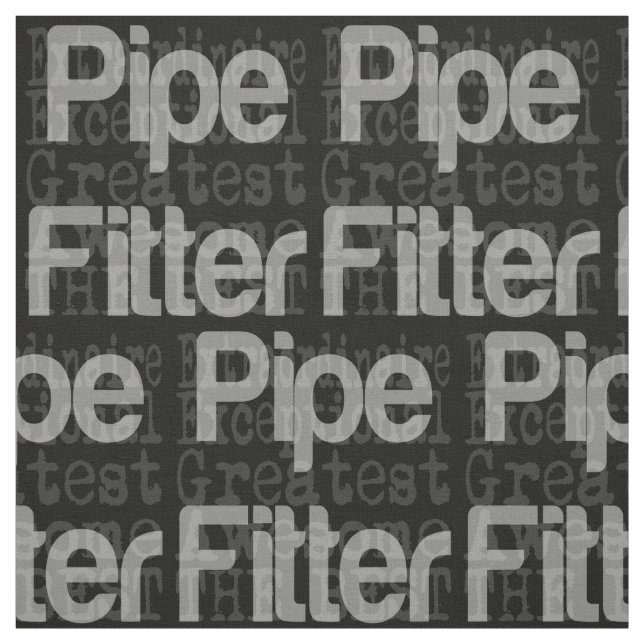 Pipe Fitter Extraordinaire Tyg (Provkarta)