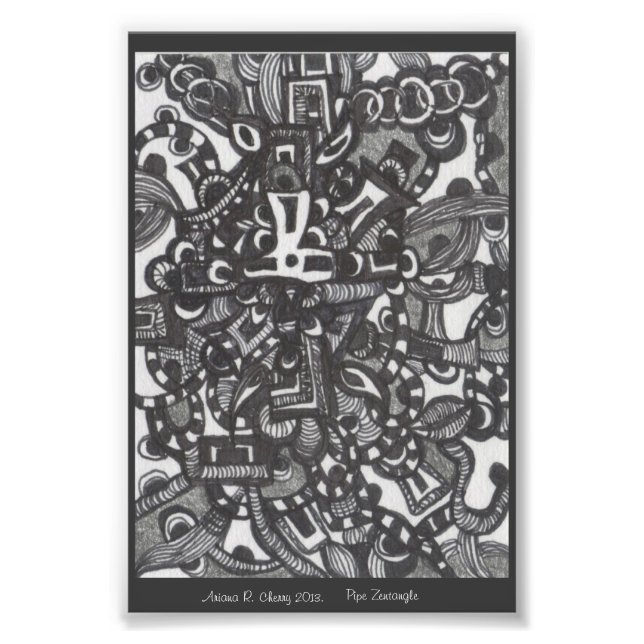 Pipe från Ariana R. Cherry Fototryck (Framsidan)