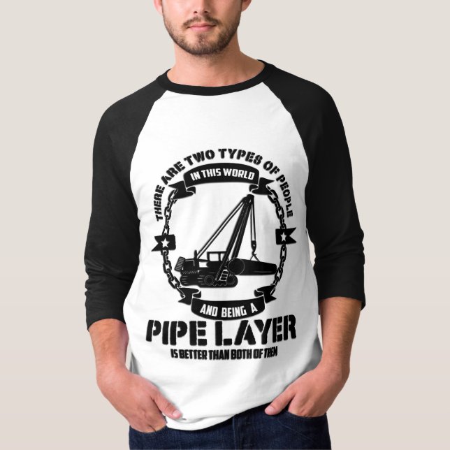 Pipe Lagrar T Shirt (Framsida)