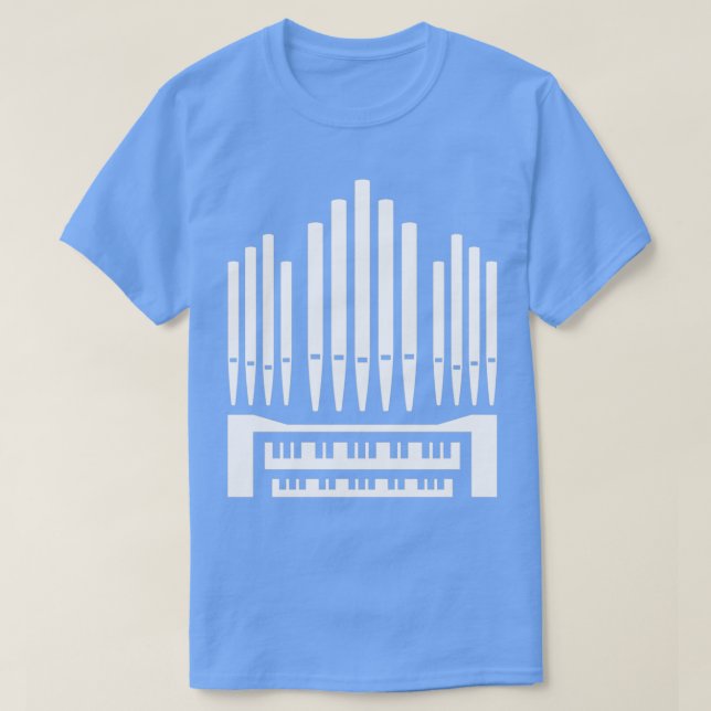 Pipe Organ 1  T Shirt (Design framsida)