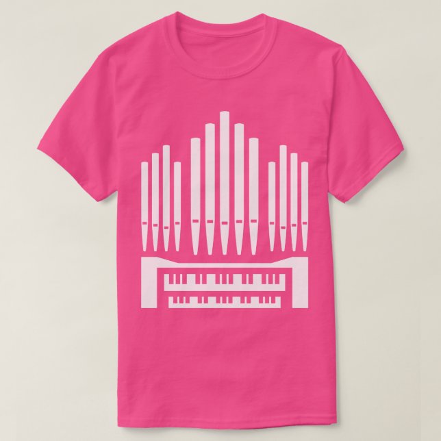 Pipe Organ 2 T Shirt (Design framsida)