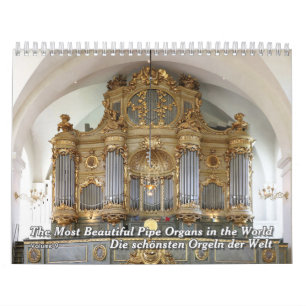 Pipe Organ Calendar Kalender