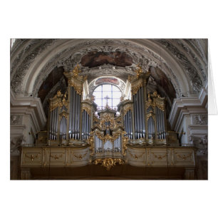Pipe Organ Dominikanerkirche Hälsningskort