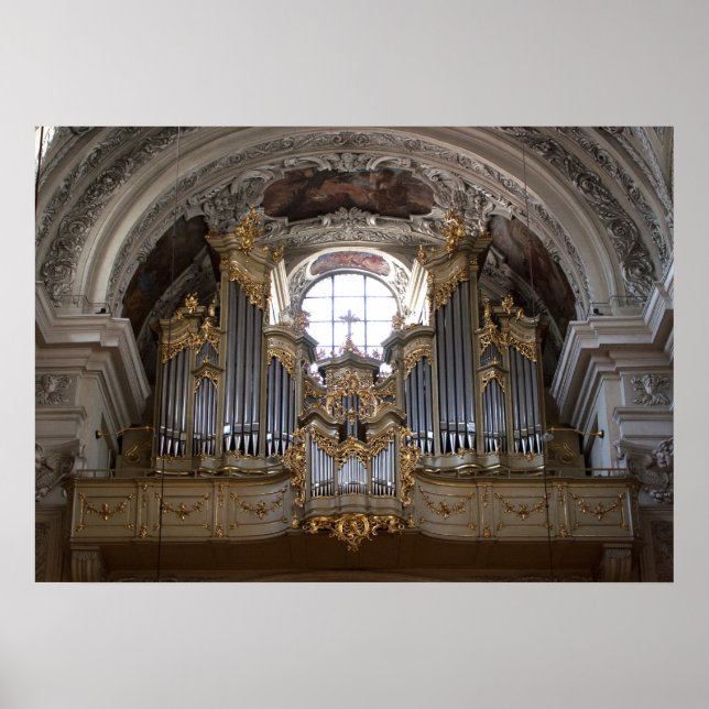 Pipe Organ Dominikanerkirche Poster (Framsidan)