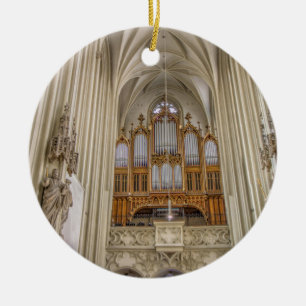 Pipe Organ Maria Am Gestade Julgransprydnad Keramik
