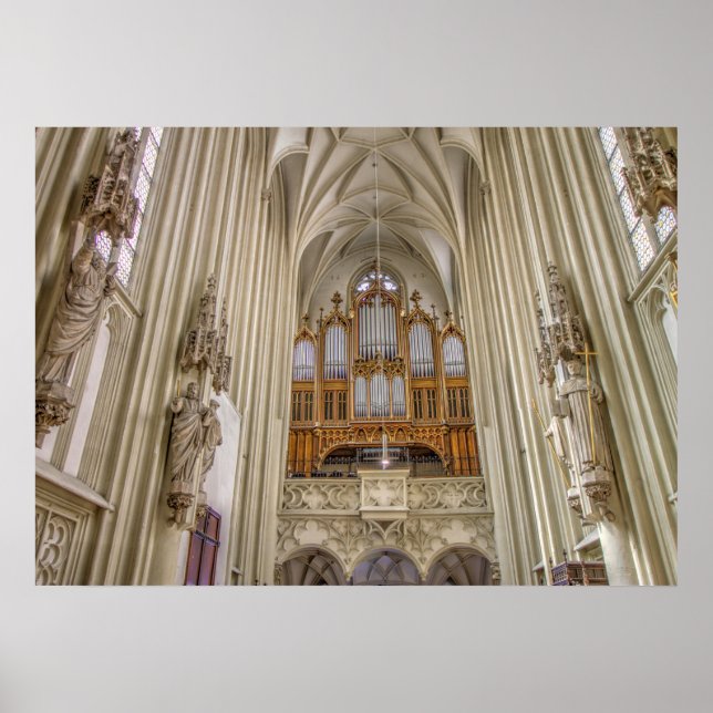 Pipe Organ Maria Am Gestade Poster (Framsidan)