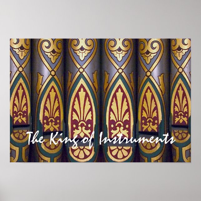 Pipe-organ poster (Framsidan)