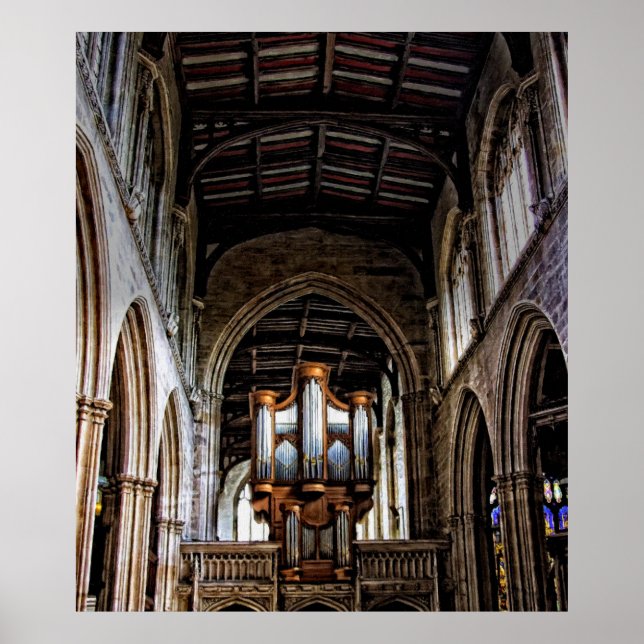 Pipe Organ Poster (Framsidan)