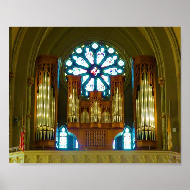 Pipe Organ Poster (Framsidan)