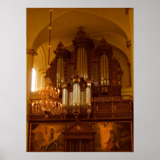 Pipe Organ poster utskrift