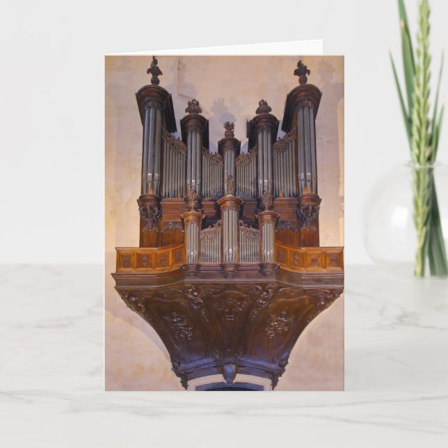 Pipe-organ, Sarlat Kort (Framsida)