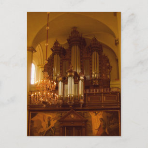 Pipe Organ-vykort Vykort
