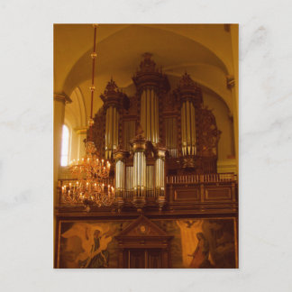 Pipe Organ-vykort Vykort