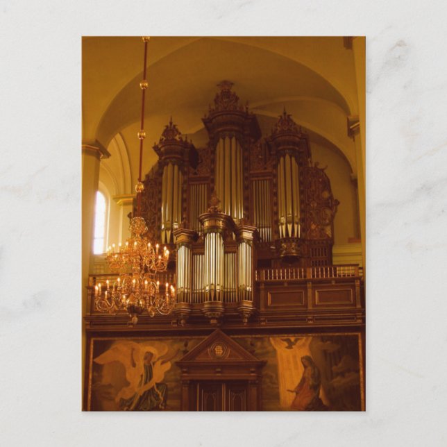 Pipe Organ-vykort Vykort (Framsida)