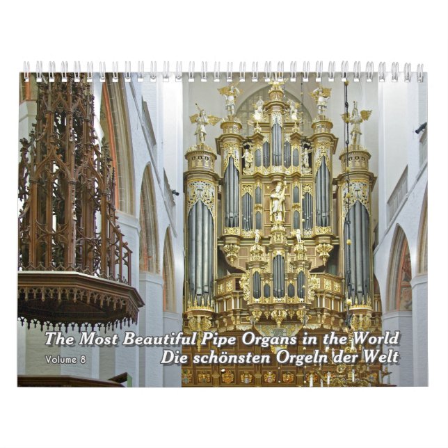 Pipe Organs of the World - An Organ Calendar Kalender (Omslag)