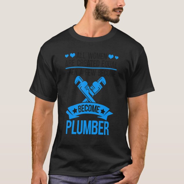 Pipe Plumbing Pipefitter Pipes Pipefitting Plumber T Shirt (Framsida)