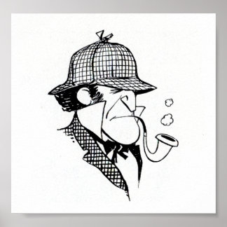Pipe Rökdetektiver Poster