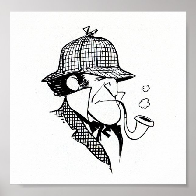 Pipe Rökdetektiver Poster (Framsidan)