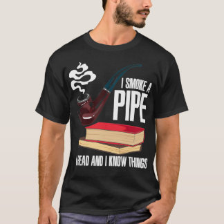 PIPE RÖKER BOKAR I Rökning A Pipe T Shirt