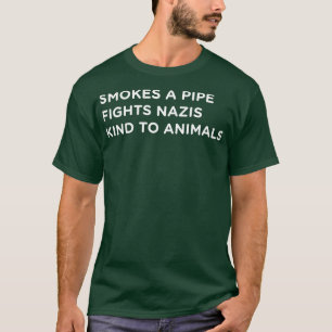 Pipe Smoker som konstruerar nr 1 för skjortor av m T Shirt