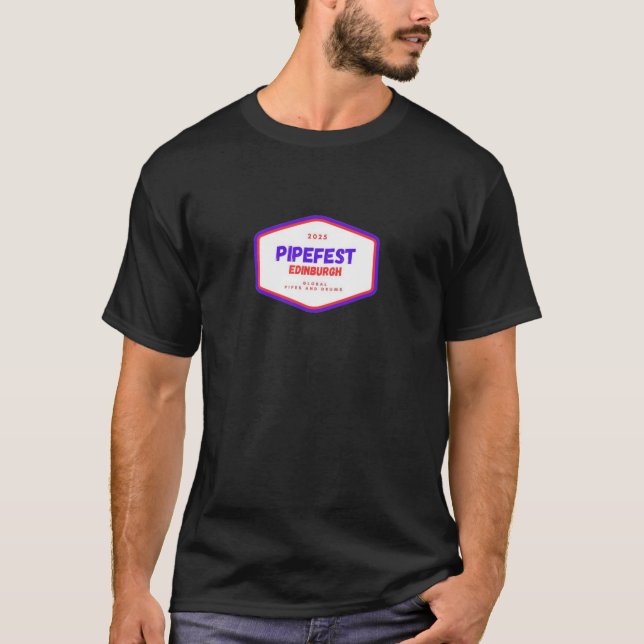 Pipefest 2025 t shirt (Framsida)