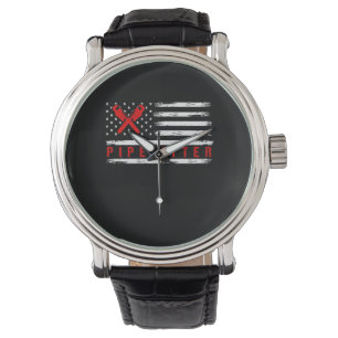 Pipefitter Gifts Funny Plumber Armbandsur