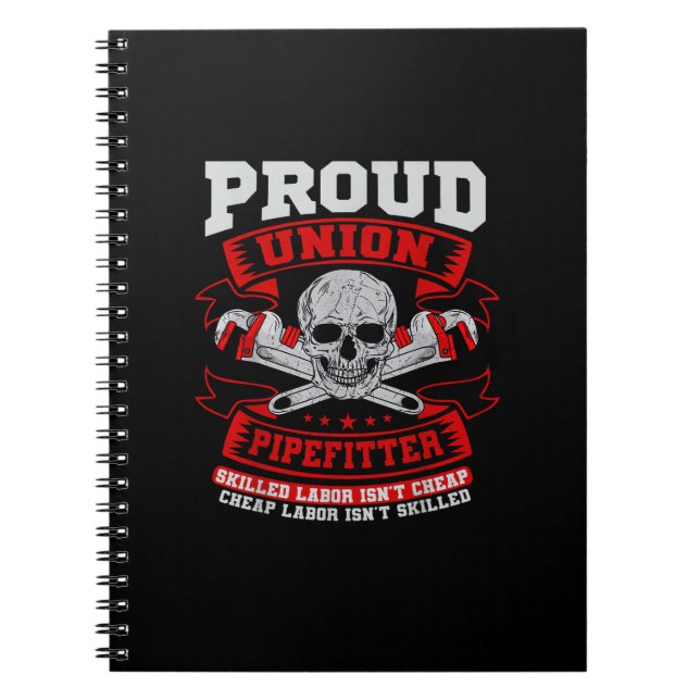 Pipefitter Steamfitter Plumber - Skillnad i arbets Anteckningsbok (Framsidan)