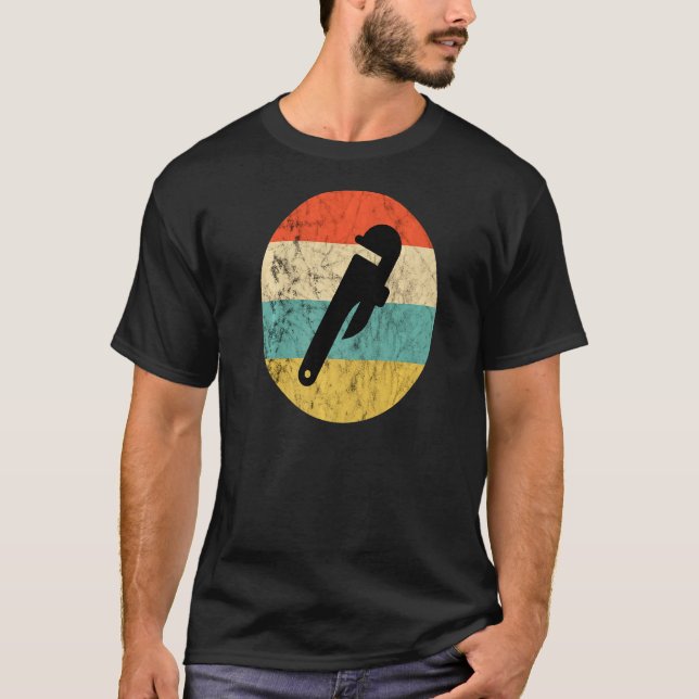 Pipefitter Sunset Pipe för rörmokare T Shirt (Framsida)