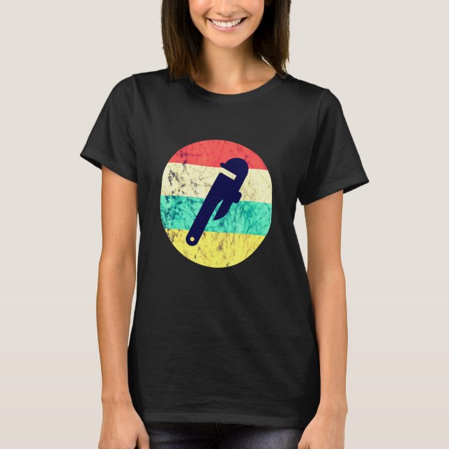 Pipefitter Sunset Pipe för rörmokare T Shirt (Framsida)
