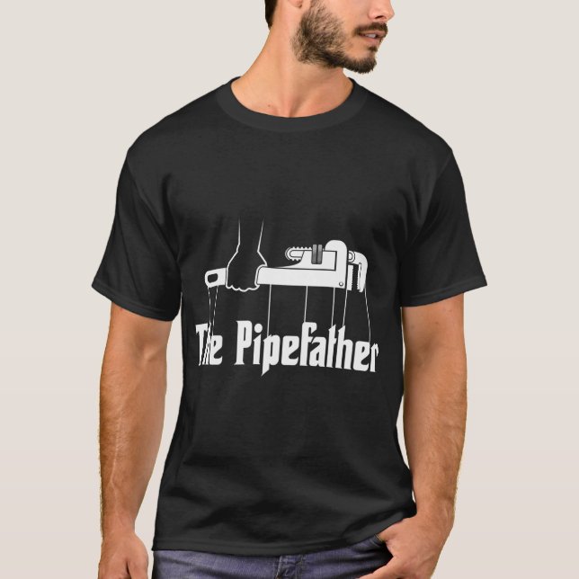 Pipefterplommonröret T Shirt (Framsida)