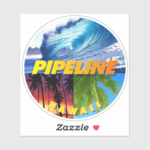 Pipeline, Hawaii Klistermärken