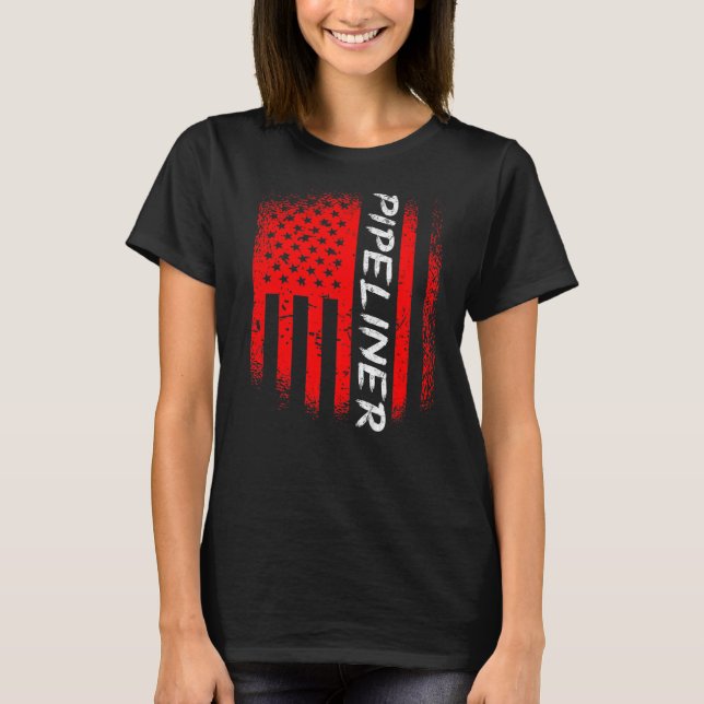Pipeline Pipeline Pipeline Pipeline T Shirt (Framsida)