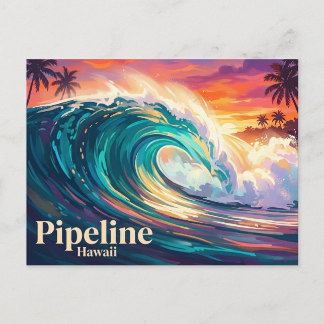 Pipeline USA Vykort (Framsida)