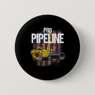 Pipeline Welders USA flagga Side Boom Pipe Trump G Knapp
