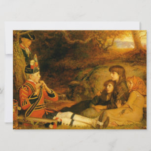 Piper (av John Everett Millais) Kort