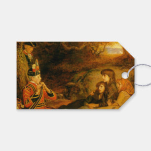 Piper (av John Everett Millais) Presentetikett