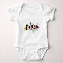 Piper Blommigt Personlig Tee