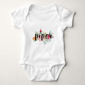 Piper Blommigt Personlig Tee