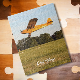 Piper Cub Airplane Photo Game Night Personalized Pussel