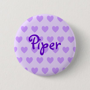 Piper i Lila Knapp