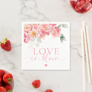 Piper Peony Blommigt Kärlek in Bloom Möhippa Pappersservett