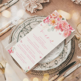 Piper Peony Butterfly Möhippa Menu & Tack Meny