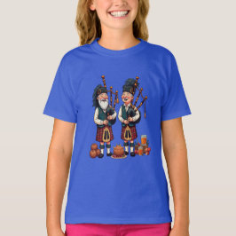 Pipers Uppgifter För Haggisprocessionen Burns T Shirt